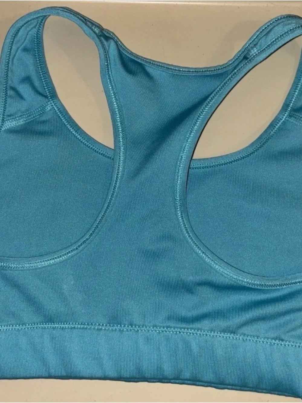 Nike Light Blue Racerback Dri-FIT Sports Bra